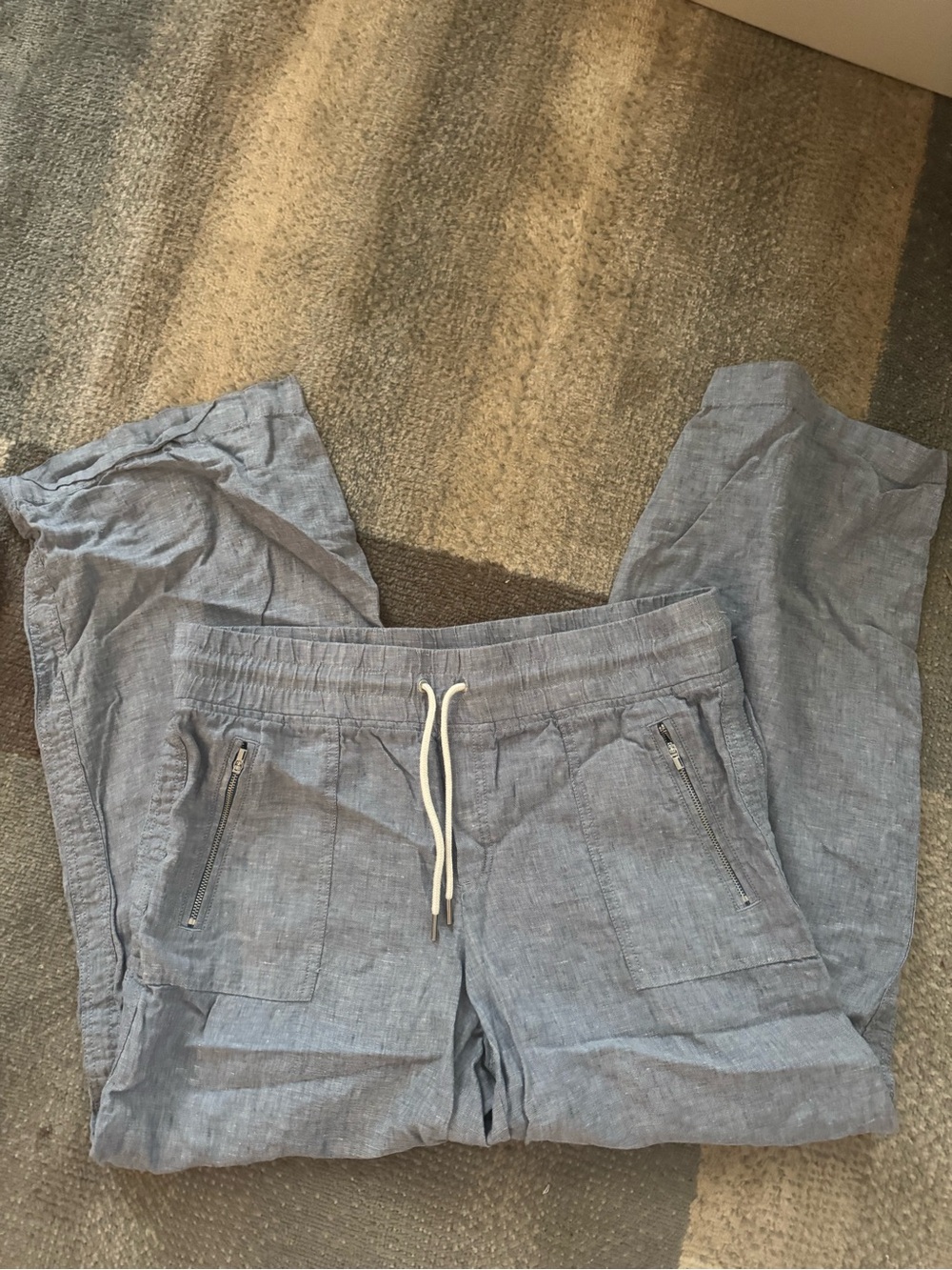 Light grey Drawstring Pants